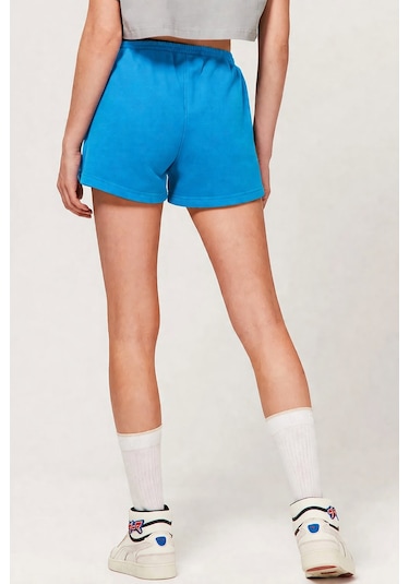 Soon To Be Announced Essentials Women's Short Kadın Pamuk Şort Mavi