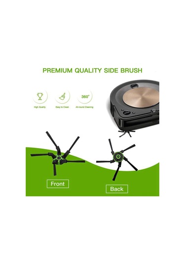 Aubyhe İrobot Roomba S9 9150 S9+ S9 Plus 9550 Wi-fi Bağlantılı Robot Süpürge Yedek Parçaları Seti