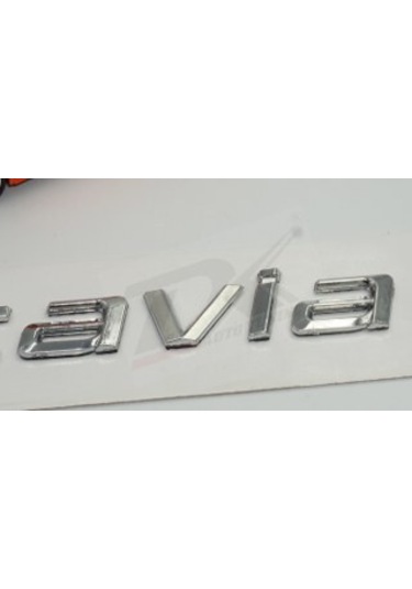 Skoda Octavia 2007-2017 Yeni Nesil Bagaj Krom Abs 3M 3D Yazı Logo
