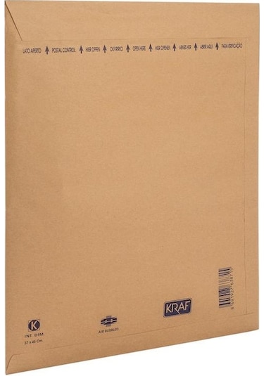 Kraf Hava Kabarcıklı Zarf K 37x45 CM 10'lu Paket