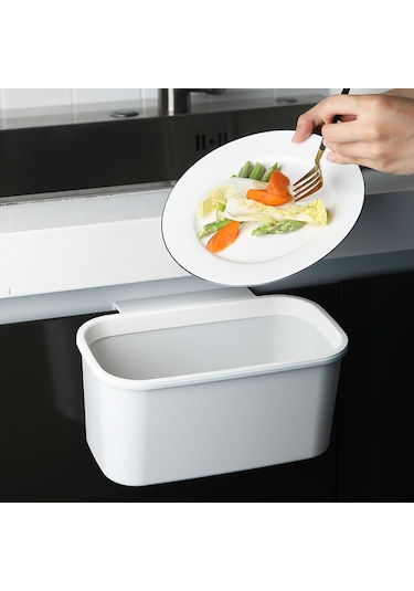 Suntek Magideal Magideal Küçük Katlanabilir Çöp Kovası Asılı Yatak Gri