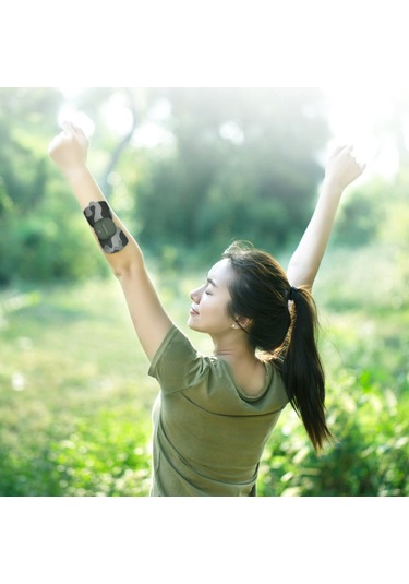 Leezsing Leravan Magic Sticker Cool Version Vücut Rahatlatıcı Masaj Makinesi Taşınabilir Elektrikli Masaj Aleti-631 Çok Renkli