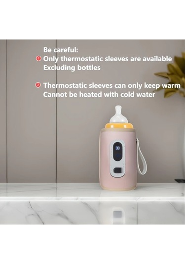Willowhaven Gkkown Akıllı Usb Şişe Isıtıcı Gerçek Zamanlı Sıcaklık Göstergeli Taşınabilir Blue