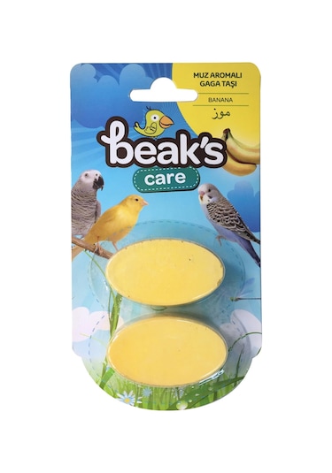 Beaks Muz Aromalı Gaga Taşı - İkili