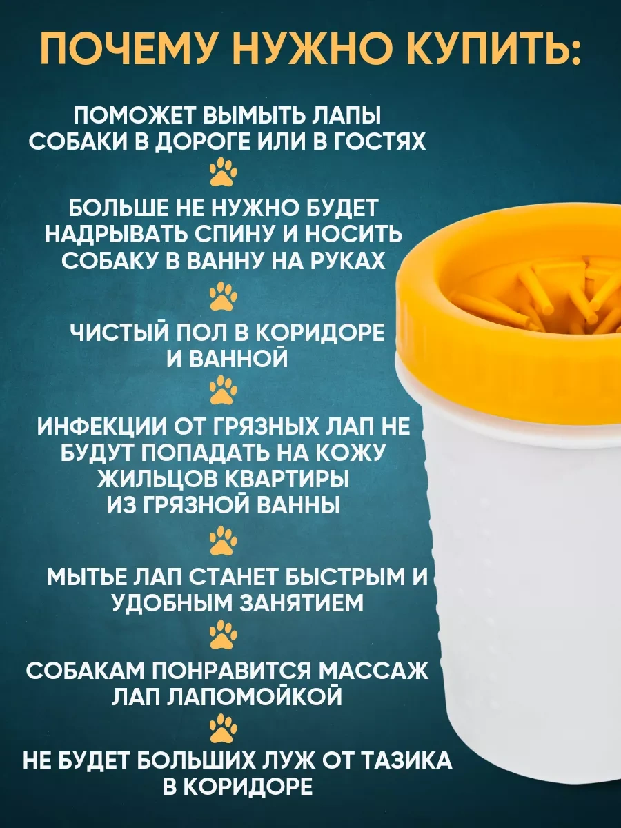 Anticarapki Taşınabilir Köpek Pati Yıkama Tutucu 8187841