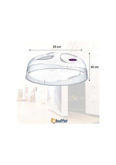 River World Mikrodalga Fırın Koruyucu Sızdırmaz Gıda Koruyucu Dayanıklı Yiyecek Isıtma Kapağı Şeffaf