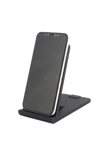 Hızlı Şarjlı Katlanabilir 15w Kablosuz Şarj Cihazı,  & Samsung Uyumlu, Taşınabilir Tip-c Bağlantılı