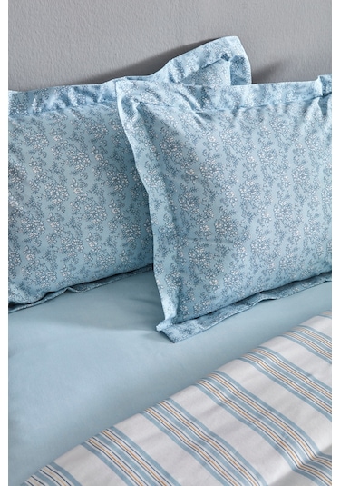 Karacahome Sarah Anderson Carlene Çift Kişilik Nevresim Takımı Sarı