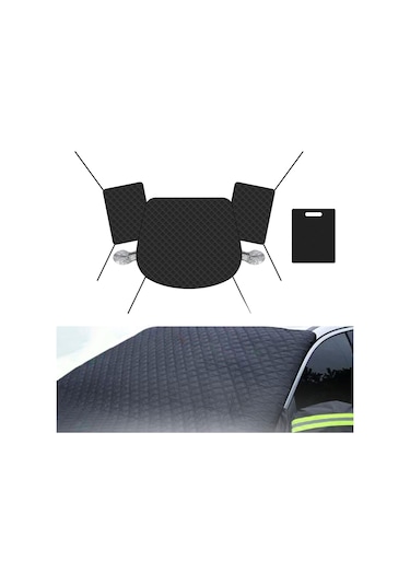 Suntek Araba Ön Cam Kar Örtüsü Buz Don Güneş Koruması 265x170x155cm