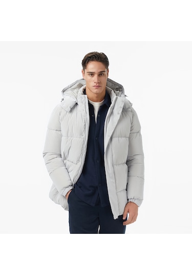 Nautica Erkek Gri Regular Fit Mont Düz J57043t Gri