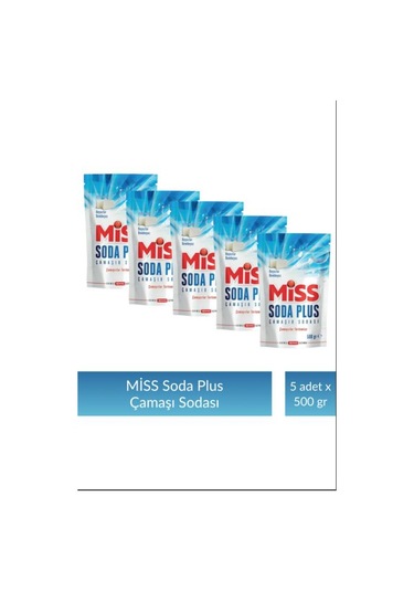 Miss Soda Plus 500 Gr X 6 Adet 12'li Set