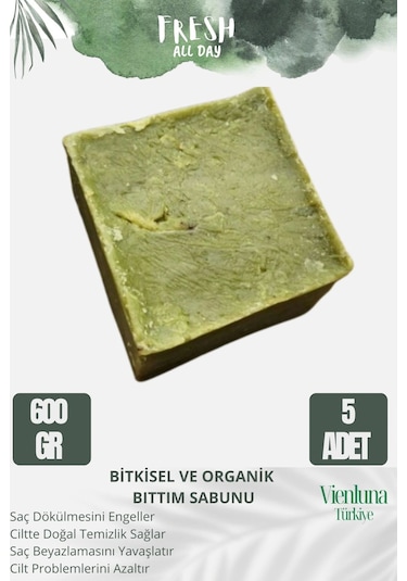 Vienluna Siirt Bıttım Sabunu 5 x 600 G
