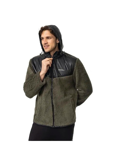 Merrell M25jobm Dusty Olıve Erkek Polar Ceket Haki Yeşil Haki Yeşil Haki