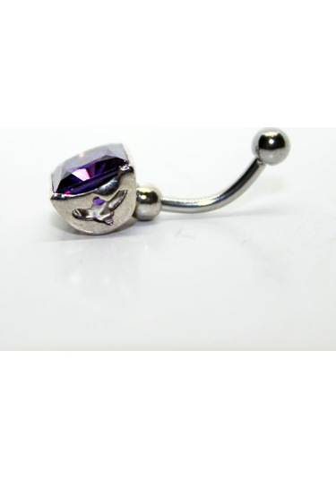 Mor Taşlı Pıercıng