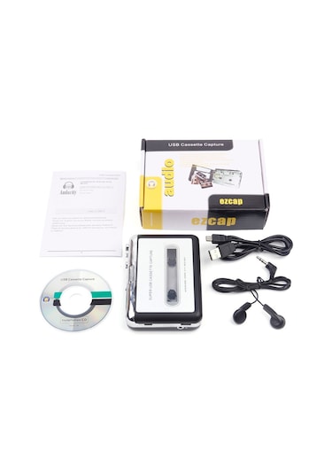 Springsun 4.3 İnç Kaset Çalar, Kaset Kasetini Mp3 Ses Dönüştürücüsüne Dönüştürücü, Walkman Kaset Çal