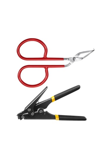 Suntek 2x Fermuarlı Bağ Kesici Naylon Kablo Bağları Çok