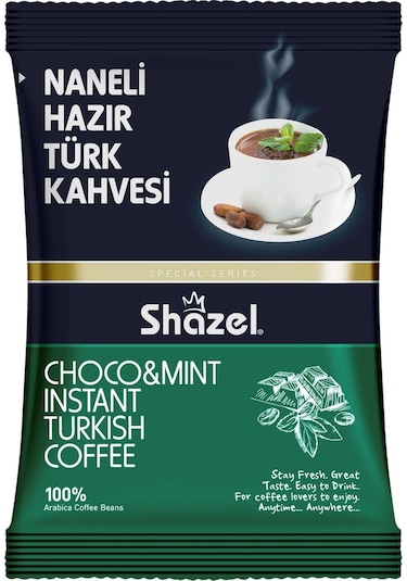 Shazel Naneli Hazır Türk Kahvesi 2 x 100 G