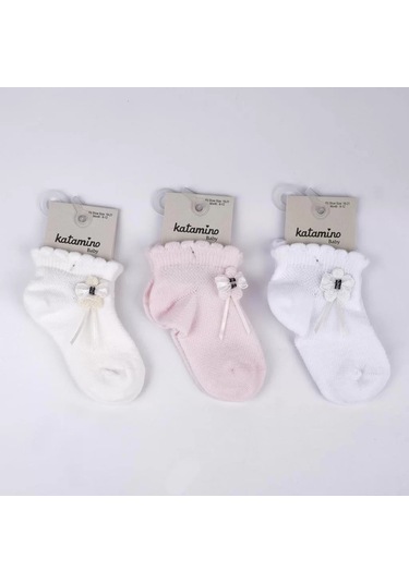 Argolis Aks. Kız Bebek Soket Çorap K46344 Asorti Çok Renkli