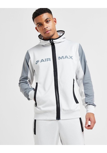 Nsw Air Max Pk Fz Hoodie Gri Erkek Kapüşonlu Ceket Gri