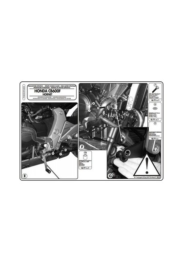 Kappa Kn453 Honda Cb 600f Hornet 0713 Koruma Demırı