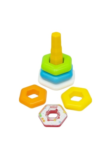 Altıgen Renkli Halkalar