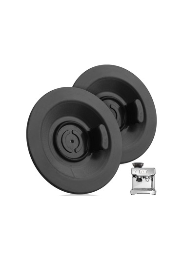 Suofeng Breville Kahve Makinesi 54mm Temizlik Diski - Espresso Makineniz İçin Profesyonel Geri Yıkama Aparatı Siyah