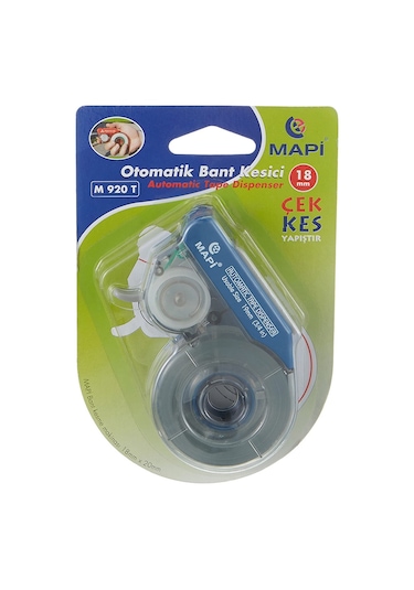 Mapi Otomatik Bant Kesme Mak. Beyaz 19 mm