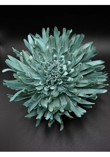 Amely Rid Kumaş Büyük Broş Toka "kore Pembesi Çiçeği" 196354003 Naneli