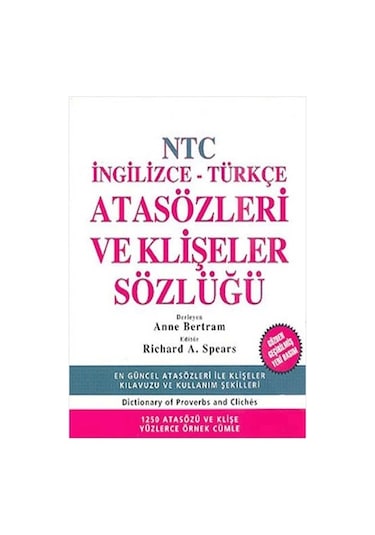 Ntc Atasözleri Ve Klişeler Sözlüğü