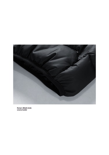 Erkekler İçin Yüksek Kaliteli Pamuklu Yelek Siyah