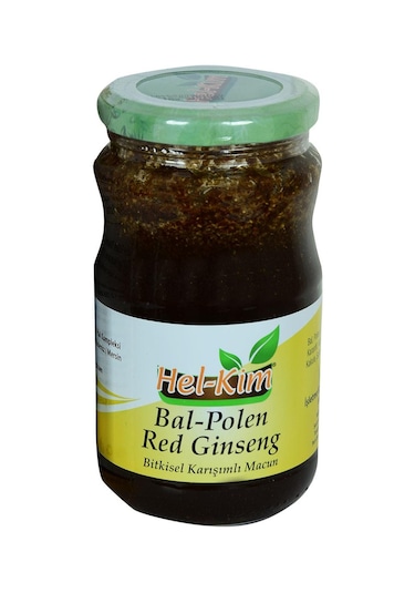 Hel-Kim Bal Polen Red Ginsengli Bitkisel Karışımlı Macunnu 450 G