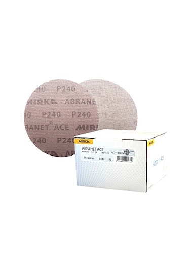 Mırka Abranet Ace 150Mm Tel Cırt Zımpara P240 5 Adet