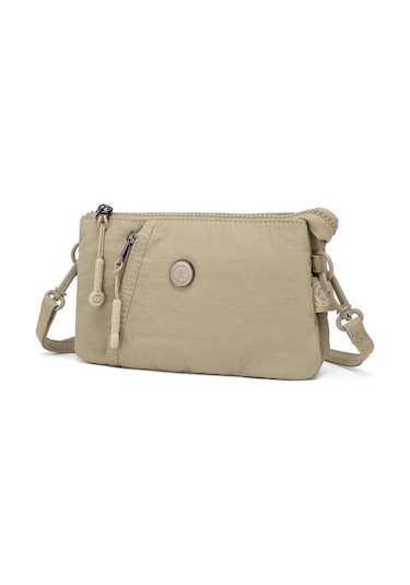 Smart Bags Mikro Poly Kumaş Uzun Askılı Kadın Cüzdanı 3343 Vizon