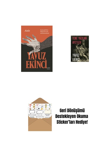 Aziz + Tene Yazılan Ayetler + Okuma Sticker'ları