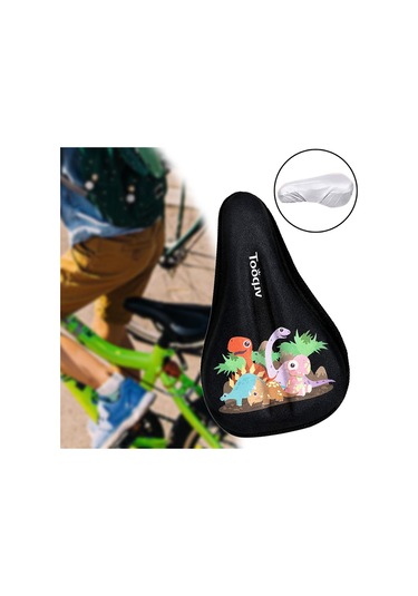 Suntek Çocuk Bisikleti Koltuk Minderi Örtüsü Küçük Siyah-m Siyah