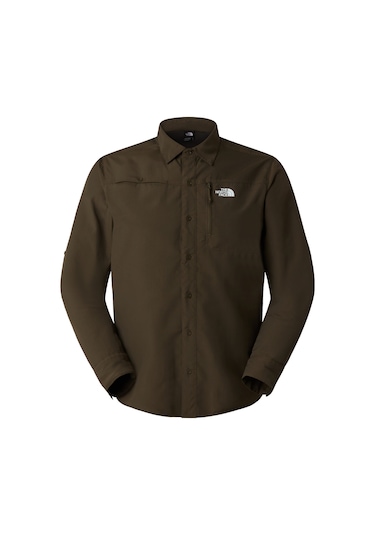 The North Face M Sequoia Long Sleeve Erkek Gömlek C-the0a8fu521l21l Yeşil