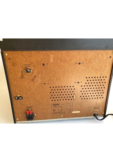 Sanyo Dc-X100 Radyo Kaset Pikap Çalar Müzik Seti 2. El B10