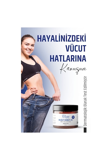 Blue Skin Care Kalça Göğüs Basen -sıkılaştırıcı- Bölgesel İncelme-çatlak Zayıflamak Ve Selülit Kremi Jel 250 Ml