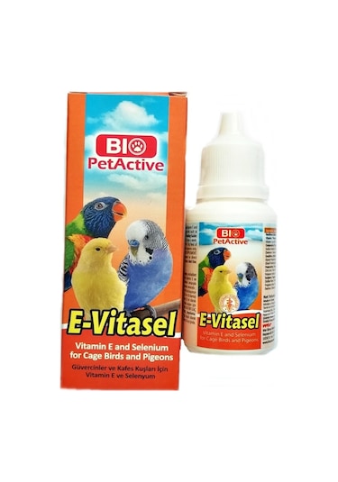 Kızıştırıcı Üreme Yumurta  E Vitamin Kuş Vitamini 30ml