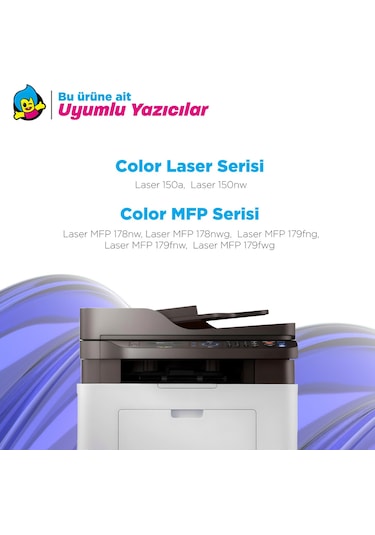 Hp Color Laser Mfp 179fnw Uyumlu Toner Seti Siyah - Mavi - Sarı - Kırmızı