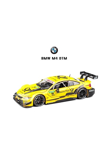 1:24 Bmw M4 Dtm Alaşım Spor Araba Diecasts Metal Oyuncak Araç