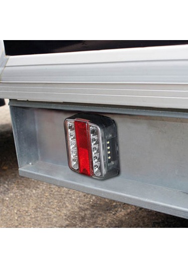 Xindoker 12v 26 Led Evrensel Kenar Feneri, Durma-tail-ısaret Işıkları, Trafik Güvenliği, Karavan-tır-van Uyumlu, Suya Dayanıklı, Kolay Kurulum 2 Adet