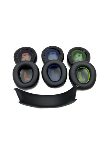 Jbl Q910 / Q910x / Q910p Kulaklık Aksesuarları İçin 1 Çift Siyah Kulak Yastıkları Siyah