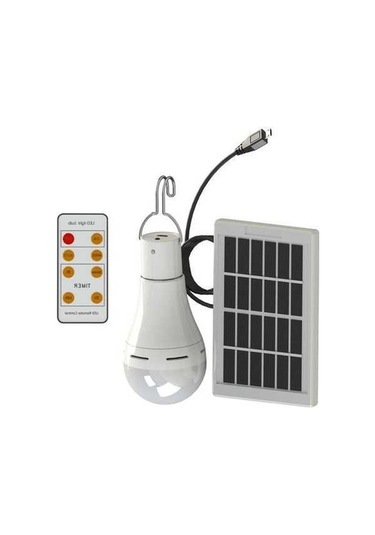 Tongxida 9w Güneş Panelleri Led Işık, Uzaktan Kumanda, İç/dış Kullanım, Çok Renkli Aydınlatma Çok Renkli