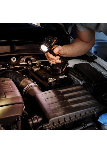 Worx Wx025.9 20volt 160/350 Lümen Profesyonel Çok Fonksiyonlu Led Fener Akü Dahil Değildir 1 Adet