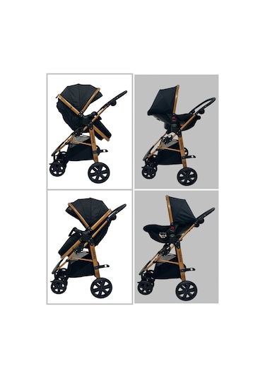 Bebegold Travel Sistem Pusetli Çift Yönlü Seyahat Sistem Bebek Arabası