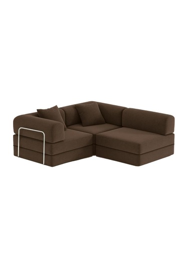 Modüler Legom Koltuk Xl Kahverengi