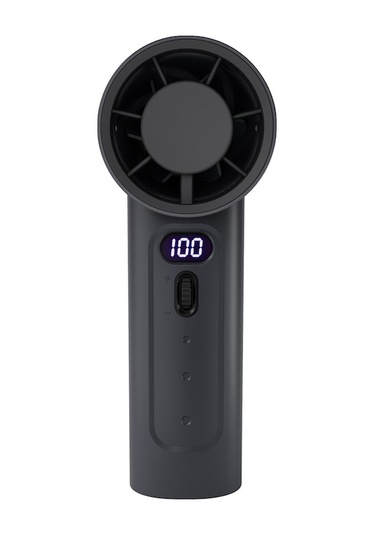 Rogfer Fc1 100 Rüzgar Hızı Seviyeleri Yaz Soğutucu Masaüstü Fan Türbini El Fanı Siyah - Siyah
