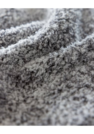 Nord Çift Kişilik Sherpa Battaniye - Gri Gri