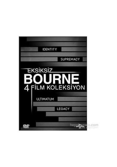Universal Pictures Bourne 4 DVD Koleksiyon